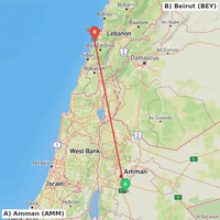 Route map for OJAI-OLBA