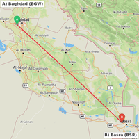 Route map for ORBI-ORMM