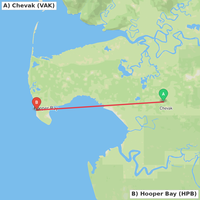 Route map for PAVA-PAHP